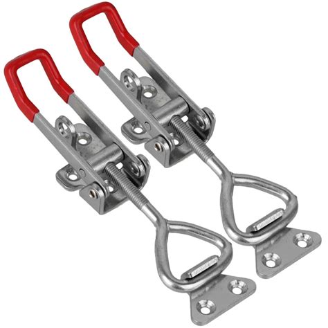 stainless steel toggle latch clamp tool box clamp|stainless steel toggle latch.